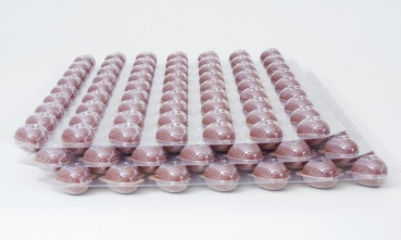 3 Set - Mini Schokoladenherz Hohlkörper Vollmilch von sweetART